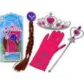 Leantoys Little Princess Tilbehør Wand Hanske Kronefletter
