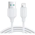 JOYROOM USB-Kabel USB til Lightning 2,4A 1m - Hvit