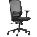 Trendoffice Kontorstol Dauphin Valo Sync2, sort