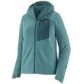 Patagonia R1 Crossstrata Hoody Jakke blå