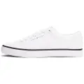 Tommy Hilfiger for man. FM0FM05513 Mesh trainers with white embroidered logo (46), Flat, Laces, Casual