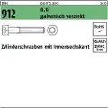 Lemvigh-Muller M 8X45 DIN 912 8.8 FZB cylinderhoved indv. 6-kt. - (200 stk.)