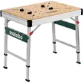 Metabo MWB 100, Beige, Metallisk, Tre, Rektangulær form, 4 ben, H-ben, 710 mm