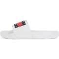 Tommy Hilfiger for woman. EN0EN02115 Flip-flops with white logo (41), Flat, None, Casual, Beachwear