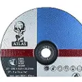 SAINT-GOBAIN Skrubskive 125x6,0x22,2 mm - Atlas A24R-BF27 - (10 stk.)