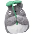 SEMIC My Neighbor Totoro Nakayoshi Big Totoro With Leaf 21 Cm Bamse