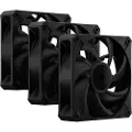 Corsair RS120 MAX 3-pack - Kabinettvifte - 120mm - Svart - 29 dBA