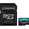 Kingston Canvas Go! Plus - Flashminnekort (microSDXC til SD-adapter inkludert) - 1 TB - A2 / Video Class V30 / UHS-I U3 / Class10 - microSDXC UHS-I
