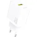 Dudao GaN USB-A hurtiglader 25W QC 3.0 – Svart