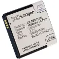 24hShop Batteri for SmartPhone, Mobil for Samsung SHV-E120S, Galaxy S II HD LTE, Celox og andre.