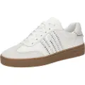 Michael Kors for woman. 43T5SCFS2L Trainers Scotty Lace up white (38), Leather, Flat, Laces, Casual