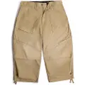 G-Star for man. D26221-D387-5750 Fatigue 3D Relaxed beige shorts (32), Casual, Cotton