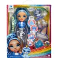 MGA Entertainment Rainbow High Fashion - Shiny Skyler Bradshaw dukke + kjæledyr og slim 120216