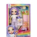 MGA Entertainment Entertainment Rainbow High Junior High PJ Party - Violet (Purple), Doll