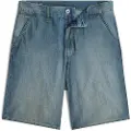 G-Star for man. D26270-D539-H282 Shorts Travail Relaxed blue (36), Casual, Cotton, Denim