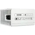 Thermalright TG (Modular) Hvit - Strømforsyning (PSU) - 650 Watt - 120 mm - ATX 3.0 - 80 Plus Gold sertifisert