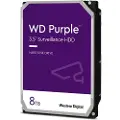 Western Digital WD Purple WD85PURZ - Harddisk - 8 TB - intern - 3.5 - SATA 6Gb/s - 5640 rpm - buffer: 256 MB