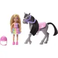 Barbie Med Chelsea Og Hennes Ponni-leketøydukke