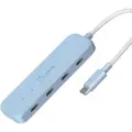 J5CREATE JCH345EC - Hub - miljøvennlig, USB-C - 4 x USB-C 3.2 Gen 2 - stasjonær