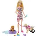 Barbie Hundevenn Med Rullestoldukke