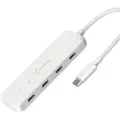 J5CREATE JCH345EW - Hub - miljøvennlig, USB-C - 4 x USB-C 3.2 Gen 2 - stasjonær