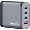 Verbatim Usb-a-og Usb-c-vegglader 140w