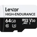 Lexar High-endurance Microsdxc Uhs-i Clase 10 64gb Minnekort