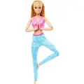 Barbie Laget For å Bevege Seg Blond Artikulert Yoga Dukke