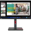 Lenovo P24q-30 - LED-skjerm - 23.8 - 2560 x 1440 QHD @ 60 Hz - IPS - 300 cd/m² - 1000:1 - 4 ms - HDMI, DisplayPort - ravnsort - for ThinkCentre neo 70t 11YU ThinkPad P15 Gen 2 20YQ