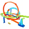 Hot Wheels Action Toy Car Track Ekstrem Looping Cyclone Bil