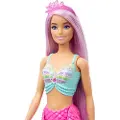 Barbie Havfrue Med Langt Hår Og Stylingtilbehør Et Snev Av Magi Dukke