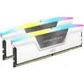Corsair Vengeance Rgb Cmh32gx5m2b6000c30w 32gb 2x16gb Ddr4 6000mhz Ram-minne