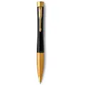 Parker 2143640, Klips, Kulepenn som åpnes og lukkes ved vridning, Gjenfyllbar, Blå, 1 stykker, Kraftig