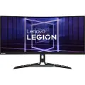 Lenovo Legion Y34wz-30 - LED-skjerm - kurvet - 34 - 3440 x 1440 UWQHD @ 165 Hz - VA - 1200 cd/m² - 3000:1 - DisplayHDR 1000 - 1 ms - 2xHDMI, DisplayPort, USB-C - høyttalere - ravnsort