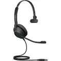 Jabra Evolve2 30 SE UC Mono - Hodesett - on-ear - kablet - USB-A - lydisolerende - Optimert for UC