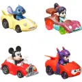 Hot Wheels Disney Pakke Med 4 Minibilfigurer