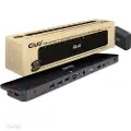 Club 3D CSV-1565 - Dokkingstasjon - USB-C - VGA, HDMI, DP - 1GbE - 100 watt