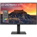 LG UltraFine 27BQ65UB-B - LED-skjerm - 27 - 3840 x 2160 4K @ 60 Hz - IPS - 300 cd/m² - 1200:1 - HDR10 - 5 ms - HDMI, DisplayPort, USB-C - høyttalere - svart