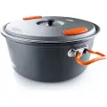 GSI 50194, Krukke, Aluminium, 4,7 l, Grå, Oransje, Silikon