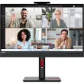 Lenovo ThinkVision T27hv-30 - LED-skjerm - 27 - 2560 x 1440 QHD - IPS - 300 cd/m² - 1000:1 - 4 ms - HDMI, DisplayPort, USB-C - høyttalere - ravnsort