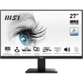 MSI PRO MP273A - LCD-skjerm - 27 - 1920 x 1080 Full HD (1080p) @ 100 Hz - IPS - 300 cd/m² - 1000:1 - 1 ms - HDMI, VGA, DisplayPort - høyttalere