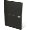 Oxford Notesbog, Oxford Smart Black, A4, ulinjeret, indbundet, 96 ark