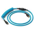 Glorious Coiled, Blå, 1,37 m, 1 stykker, Glorious PC Gaming Race, Flettet, USB Type-A, USB Type-C
