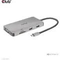 Club 3D USB Gen1 Type-C 9-i-1 hub Dokkingstasjon