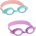 Bestway Hydro-Swim Svømmebrille ''Sparkle `N Shine'' fra 3 år, Pink