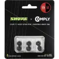 Shure EACYF1-6M Black Foam Sleeves 6 Pieces Medium