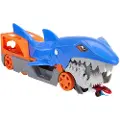 Hot Wheels City Shark Chomp Transporter, Kjøretøysett, 4 år, Plast, Flerfarget