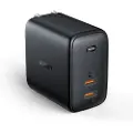 Aukey Duo 65w Usb-c Vegglader
