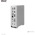 Club 3D - Dokkingstasjon - USB-C - VGA, 2 x HDMI, DP - 1GbE - 120 watt