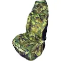 HP Autozubehör 19333 Sitzschoner Camouflage Værkstedsskåner Polyester Camouflagegrøn Passagersædet , Førersædet